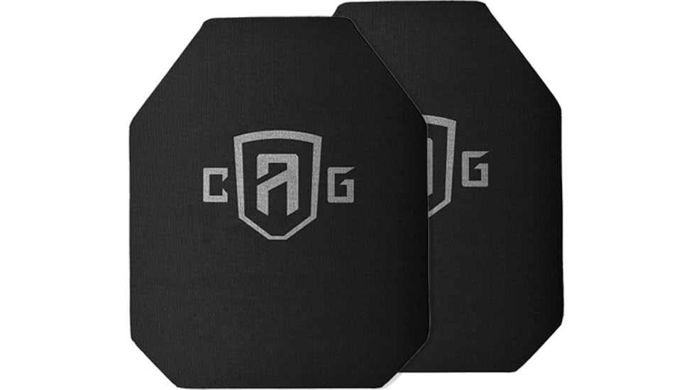 Custom Armor Group GPC 2.0 Lightweight LEVEL IV Ceramic Plates Armor Kit, Black, 10x12in, CAG GPC 2.0 L4