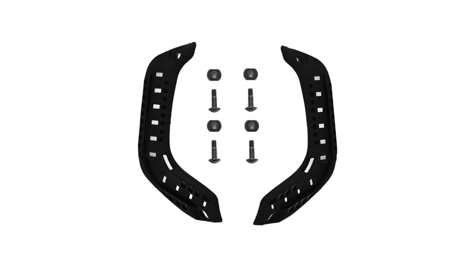 Custom Armor Group Rails - Helmet Accessory, Black, RL-BK