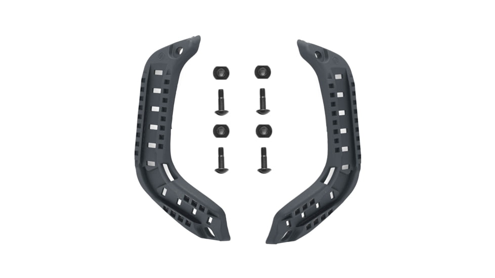 Custom Armor Group Rails - Helmet Accessory, Foliage Green, RL-FG
