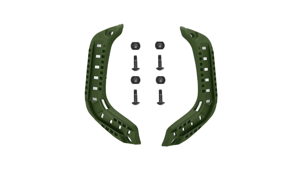 Custom Armor Group Rails - Helmet Accessory, OD Green, RL-OD