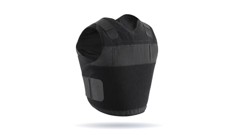 Custom Armor Group Standard Level IIIA Concealable Carrier, w/ Model CLCIIIA Ballistics, Black/White/Tan/Navy, Extra Small-5XL, CAG-SCC-CLC