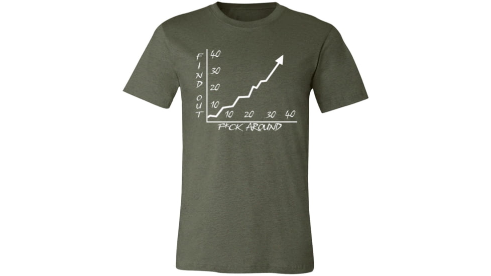 Customcat Fk Around T-Shirt, 952-9395-106973156-45517