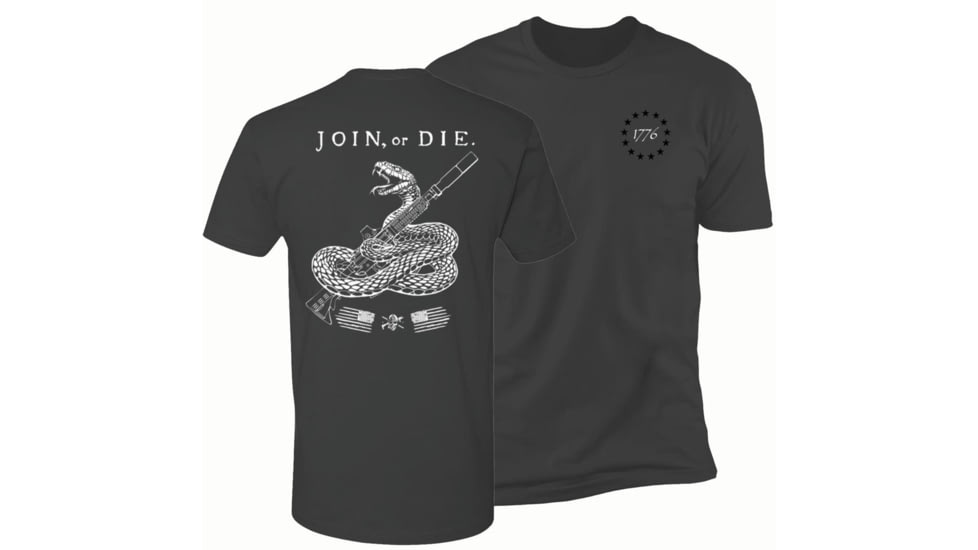 Customcat Join or Die T-Shirt, 952-9393-106973161-45580