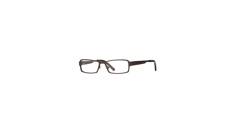 Cutter &amp; Buck CB Pebble Beach SECB PEBB00 Single Vision Prescription Eyewear - Brown SECB PEBB005540 BN