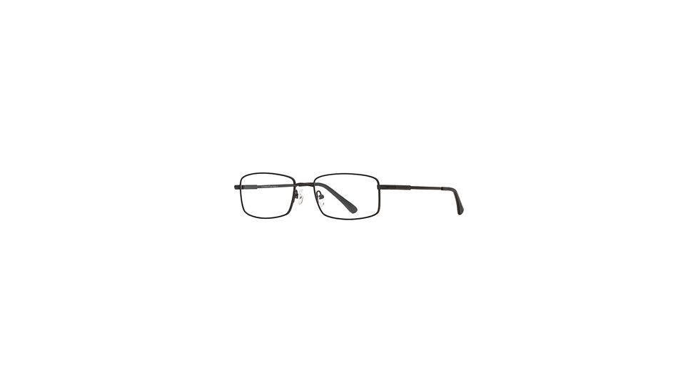 Cutter &amp; Buck CB Quail Hollow SECB QUAI00 Eyeglass Frames - Black SECB QUAI005645 BK