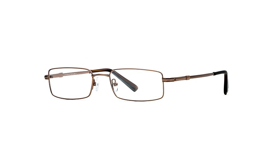 Cutter &amp; Buck CB Spy Golf SECB SPYG00 Eyeglass Frames - Brown SECB SPYG005240 BN