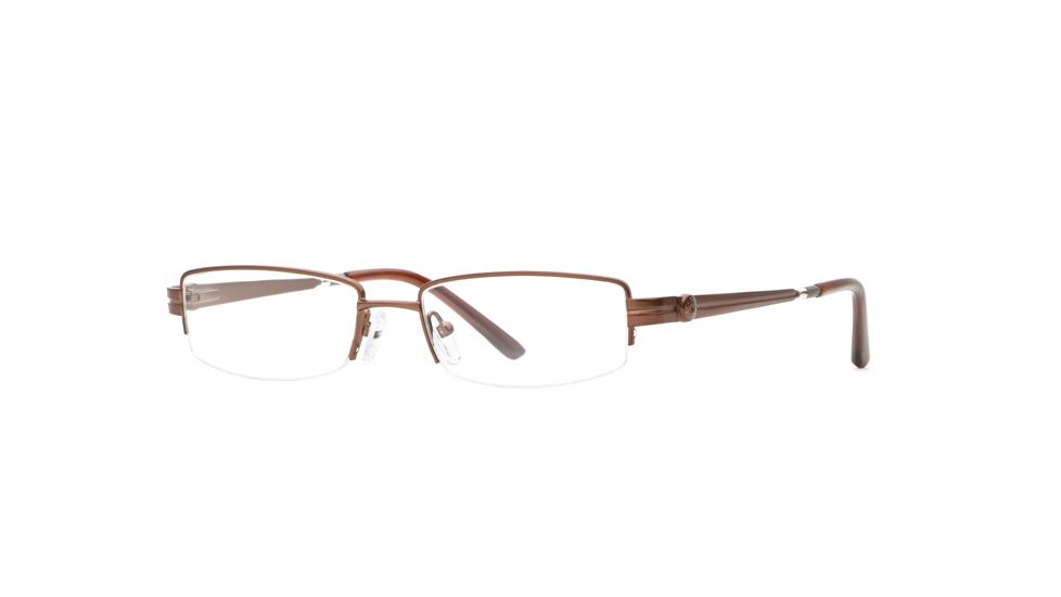 Cutter &amp; Buck Las Colinas SECB LASC00 Eyeglass Frames - Brown SECB LASC005440 BN