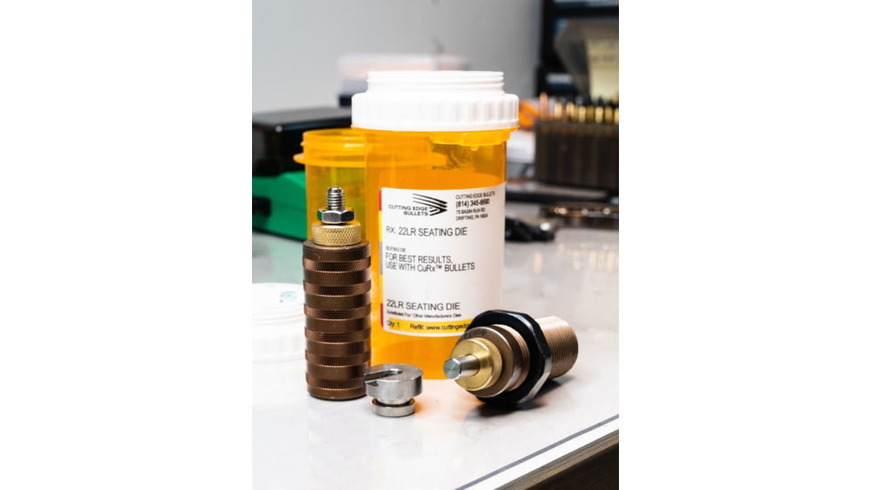 Cutting Edge Bullets CuRx Rifle Bullets, .22 Long Rifle, Dies, 22LR Die Set