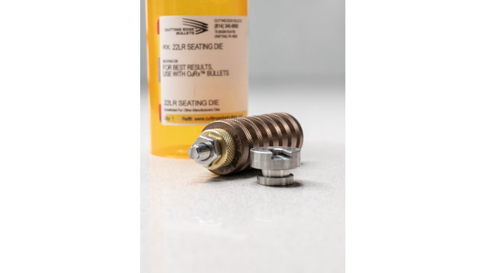 Cutting Edge Bullets CuRx Rifle Bullets, .22 Long Rifle, Dies, 22LR Die Set