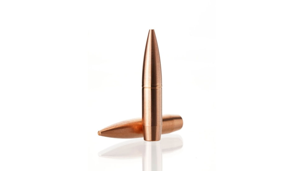 Cutting Edge Bullets Mag Feed MTAC .264 Winchester Magnum /6.5mm Caliber 133 Grain Solid Copper Match Rifle Bullets, 50 Rounds, MTAC 264 133