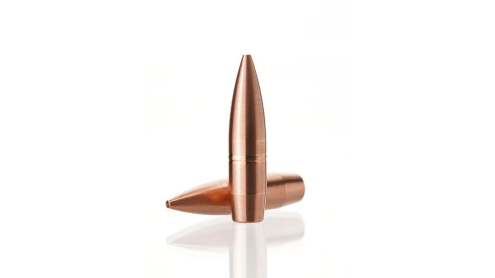 Cutting Edge Bullets Match Tactical .277 Caliber 120 Grain Solid Copper Match Rifle Bullets, 50 Rounds, MTAC 277 120