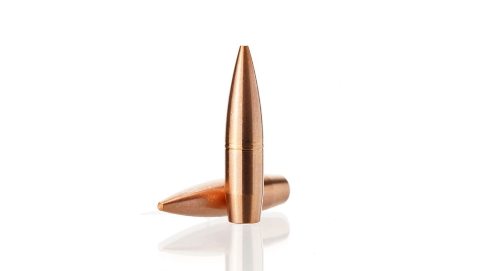 Cutting Edge Bullets Match Tactical .308 Caliber 168 Grain Solid Copper Match Rifle Bullets, 50 Rounds, MTAC 308 168