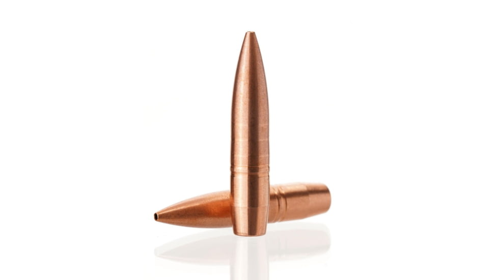 Cutting Edge Bullets Match Tactical Hunting .257 Caliber 115 Grain Solid Copper Hollow Point Rifle Bullets, 50 Rounds, MTH 257 115