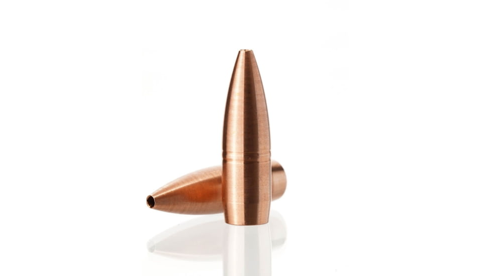 Cutting Edge Bullets Maxiumus 0.338 Caliber 175 Grain Solid Copper Hollow Point Rifle Bullets, 50 Rounds, M.338 175