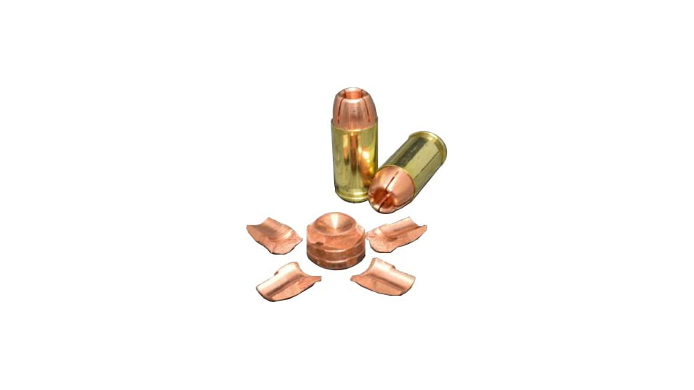 Cutting Edge Bullets Personal Home Defense .380 ACP 75 Grain Solid Copper Hollowpoint Brass Rifle Ammo, 20 Rounds, PHD 380ACP 75