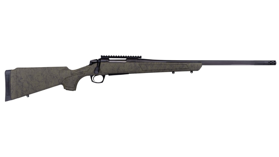 CVA Cascade XT Bolt Action Rifle, 308 Win/7.62x51 NATO, 22in #5 Barrel, 1-10, Synthetic Green Stock, Cerakote Black, CR3983G-FRRMPG