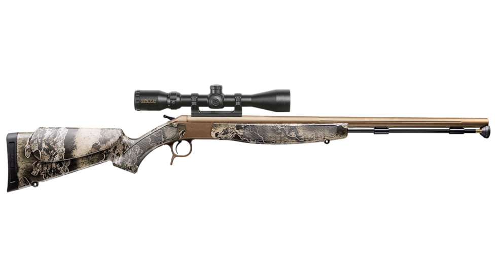 CVA Crossfire Muzzleloader Rifle, .50 Caliber, 26 inch barrel, Realtree Excape, CR3806SSC-FRRMPG