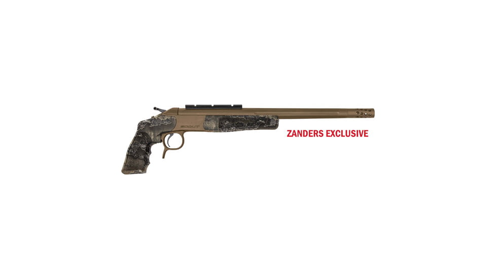 CVA Scout Single Shot Pistol, 22-250 Rem, 14 in Barrel
