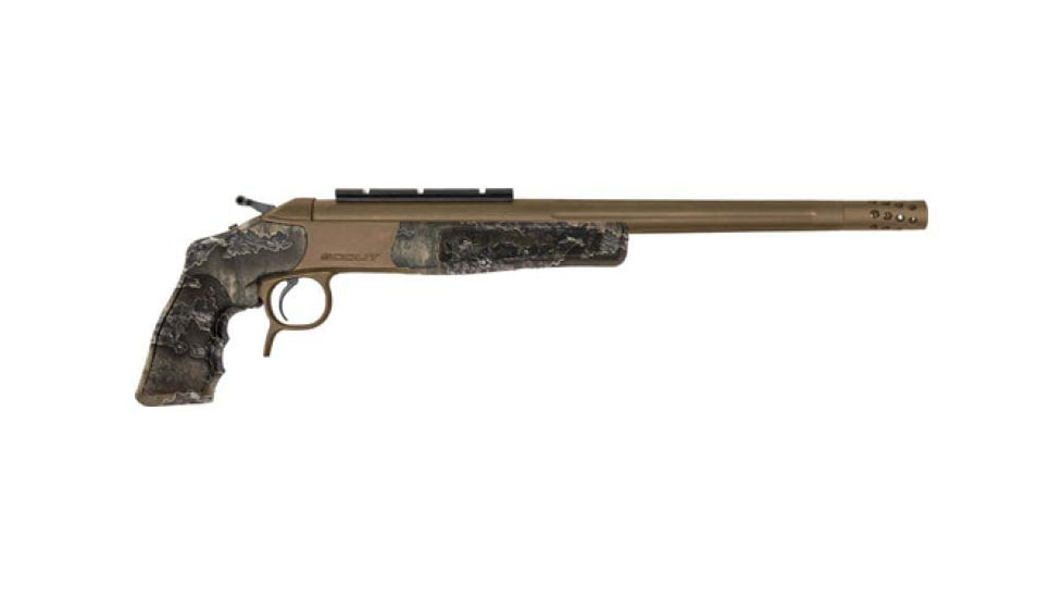 CVA Scout Single Shot Pistol, 243 Win, 14 in Barrel