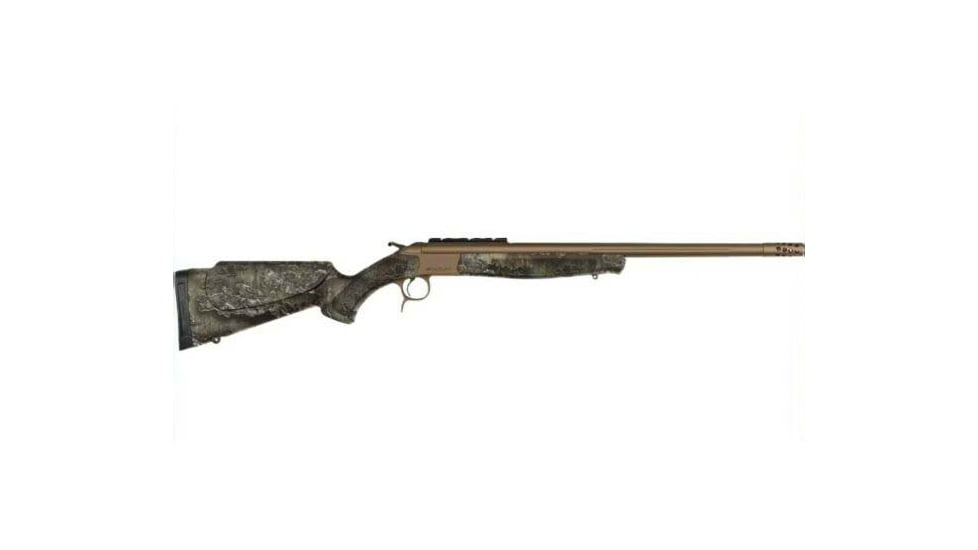 CVA Scout V3 Muzzleloader, .45-70 Government, 22in 11/16x24 TPI Barrel, 1-20, Synthetic Realtree Excape Stock, Cerakote Bronze, CR4442SGZC-FRRMPG