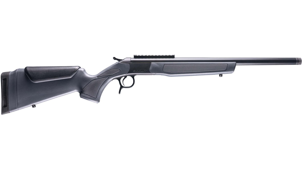 CVA Scout V3 Muzzleloader, .44 Remington Magnum, 20in 11/16x24 TPI Barrel, 1-20, Synthetic Grey Stock, Blued Blue, CR4444-FRRMPG