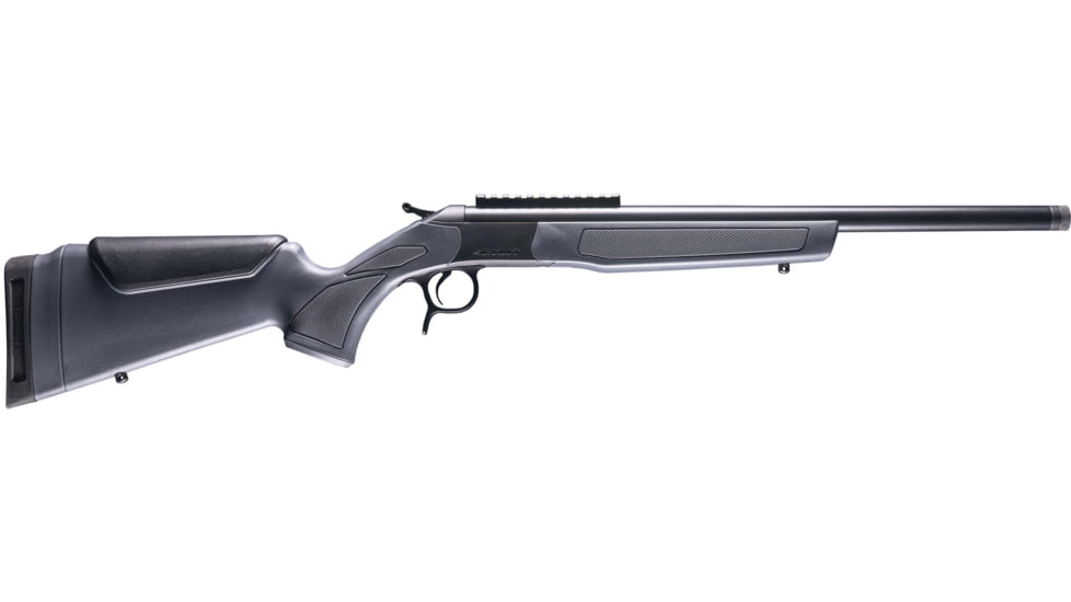 CVA Scout V3 Muzzleloader, .45-70 Government, 22in 11/16x24 TPI Barrel, 1-20, Synthetic Grey Stock, Blued Blue, CR4442-FRRMPG