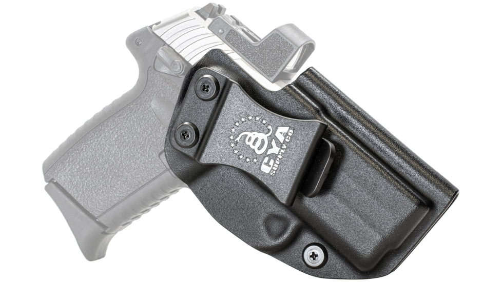 CYA Supply Co. Base Optics Ready for SCCY, CPX-1 &amp; CPX-2 Gen3, Right Hand Draw, Black, Small, BOR0291