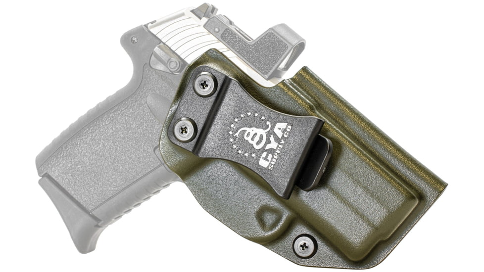 CYA Supply Co. Base Optics Ready for SCCY, CPX-1 &amp; CPX-2 Gen3, Right Hand Draw, Olive Drab, Small, BOR0299