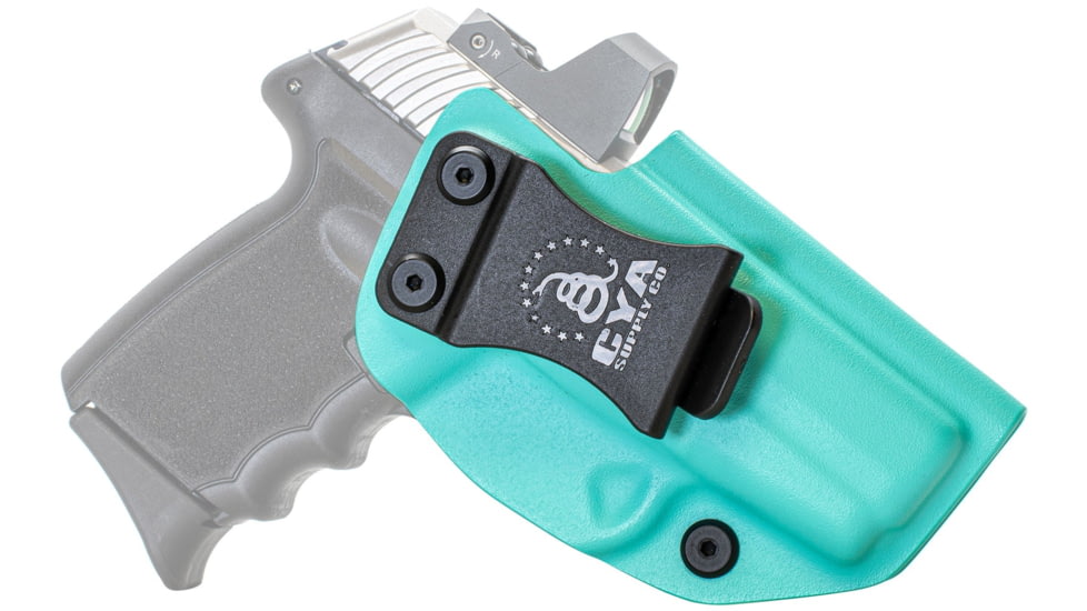 CYA Supply Co. Base Optics Ready for SCCY, CPX-1 &amp; CPX-2 Gen3, Right Hand Draw, Teal Blue, Small, BOR0297