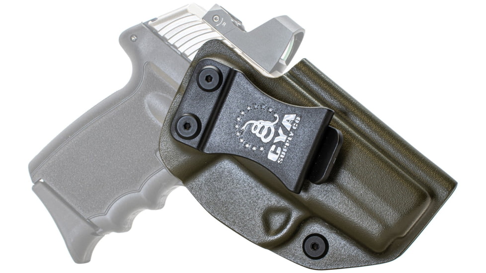 CYA Supply Co. Base Optics Ready for SCCY, DVG-1, Right Hand Draw, Olive Drab, Small, BOR0219