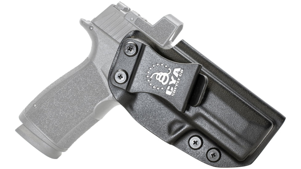 CYA Supply Co. Base Optics Ready for Sig Sauer, P365 XMACRO, Right Hand Draw, Black, Small, BOR0271