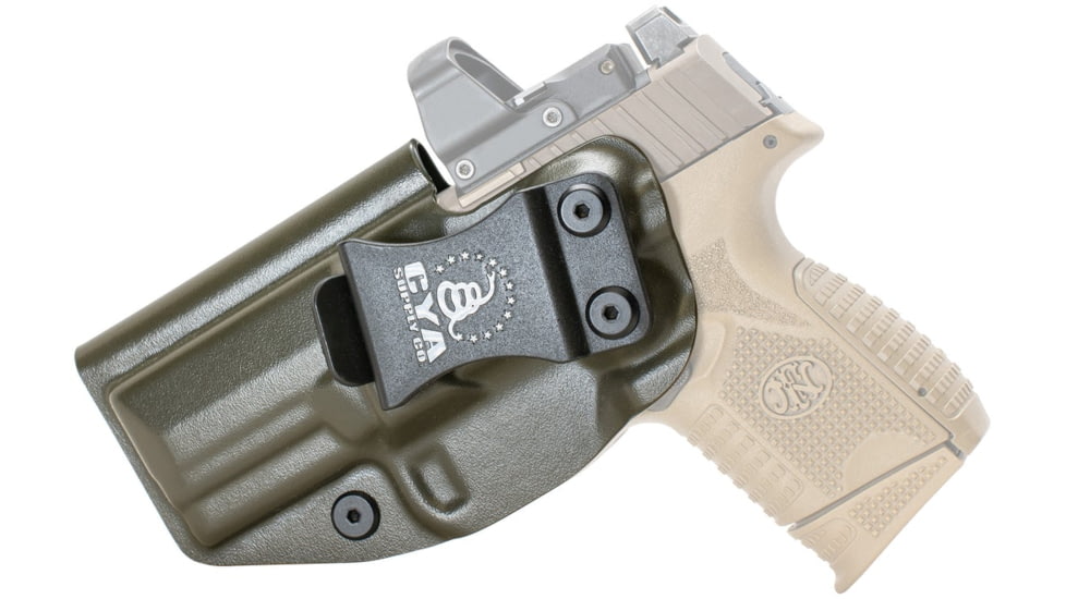 CYA Supply Co. BOR Holster, FN , 509 Compact MRD, Left Hand, Olive Drab, BOR0160