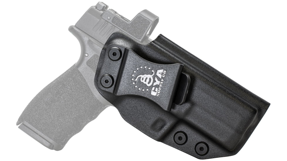 CYA Supply Co. BOR Holster for Sprinfield, Hellcat PRO OSP, Left Hand Draw, Black, Small, BOR0242