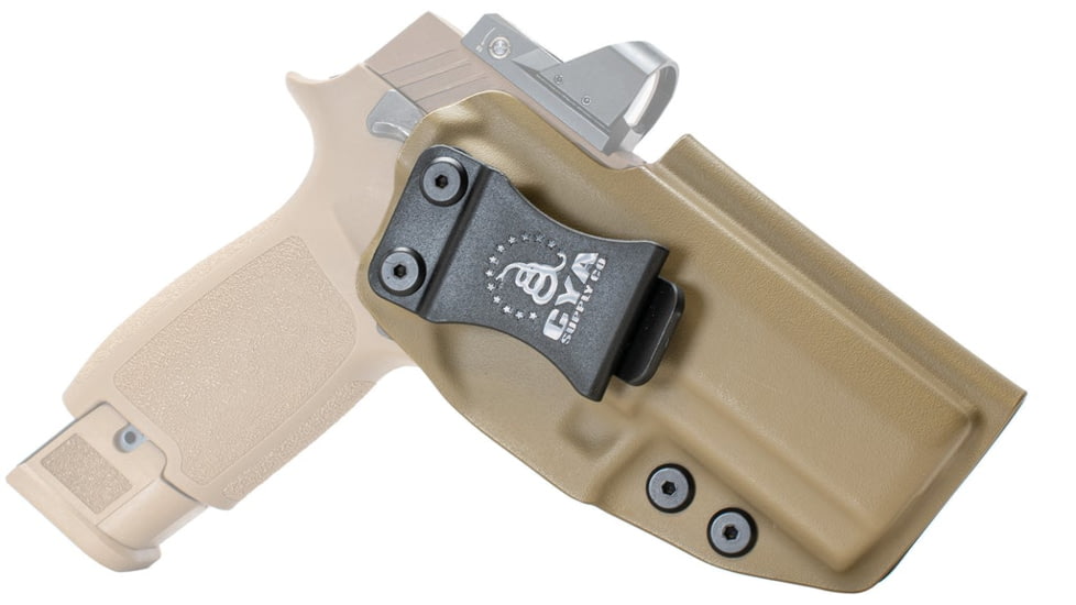 CYA Supply Co. BOR Holster, SIG, P320 Compact/Carry &amp; M18, Right Hand, Flat Dark Earth, BOR0083