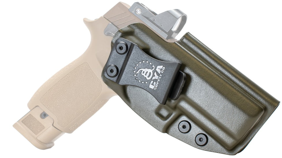 CYA Supply Co. BOR Holster, SIG, P320 Compact/Carry &amp; M18, Right Hand, Olive Drab, BOR0089