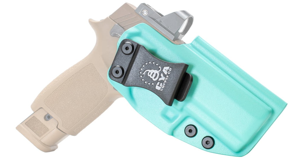 CYA Supply Co. BOR Holster, SIG, P320 Compact/Carry &amp; M18, Right Hand, Teal Blue, BOR0087