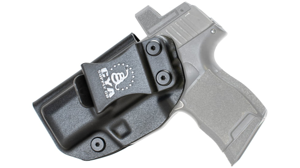 CYA Supply Co. BOR Holster, SIG, P365X/P365/P365 SAS, Left Hand, Black, BOR0102
