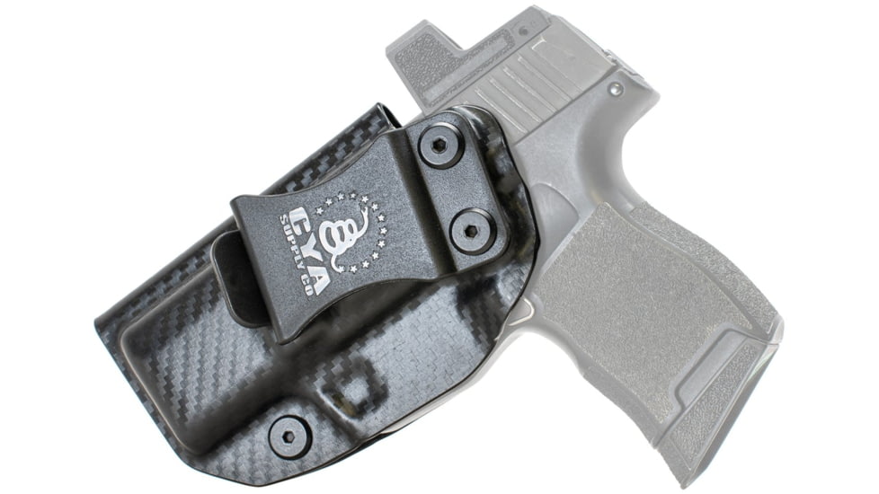 CYA Supply Co. BOR Holster, SIG, P365X/P365/P365 SAS, Left Hand, Carbon Fiber, BOR0106