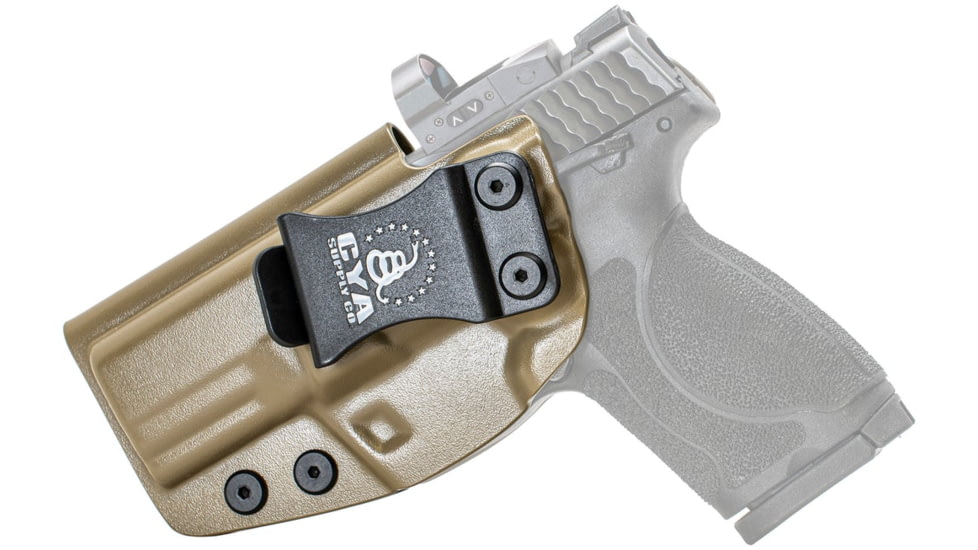CYA Supply Co. BOR Holster, Smith&amp;Wesson, M&amp;P M2.0 Compact/Subcompact 3.6in, Left Hand, Flat Dark Earth, BOR0074