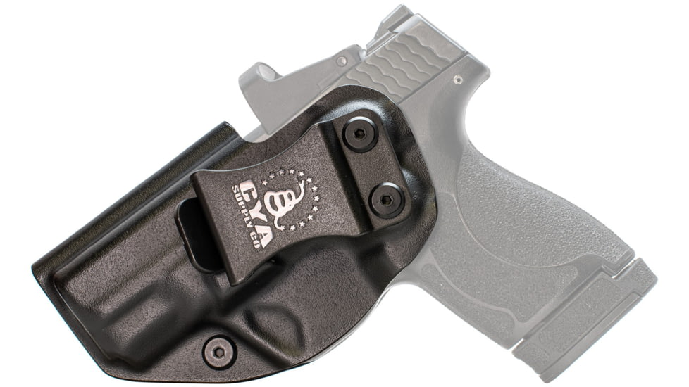 CYA Supply Co. BOR Holster, Smith &amp; Wesson M&amp;P Shield M2.0 &amp; M&amp;P Shield Plus 3.1in, Left Hand, Black, BOR0002