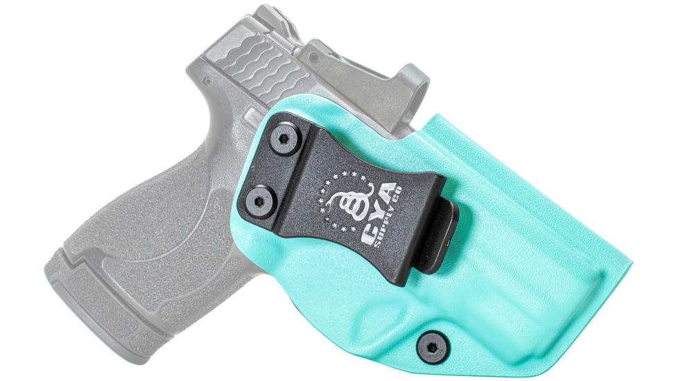CYA Supply Co. BOR Holster, Smith &amp; Wesson M&amp;P Shield M2.0 &amp; M&amp;P Shield Plus 3.1in, Right Hand, Teal Blue, BOR0007