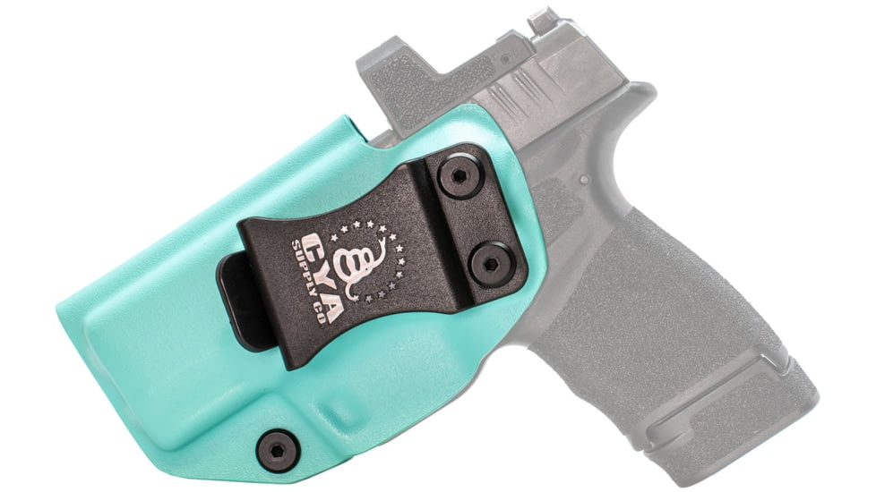 CYA Supply Co. BOR Holster, Springfield, Hellcat 3in Micro-Compact OSP, Left Hand, Teal Blue, BOR0138