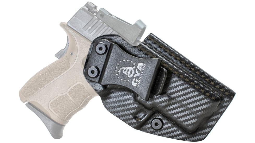 CYA Supply Co. BOR Holster, Springfield, XD-S 3.3 &amp; XD-S MOD.2 - 3.3in - 9/40, Right Hand, Carbon Fiber, BOR0045