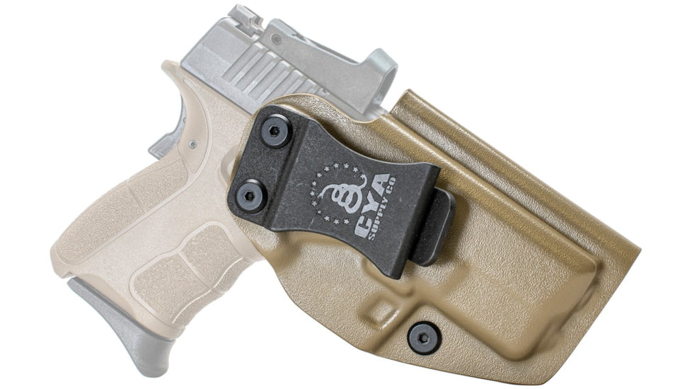 CYA Supply Co. BOR Holster, Springfield, XD-S 3.3 &amp; XD-S MOD.2 - 3.3in - 9/40, Right Hand, Flat Dark Earth, BOR0043