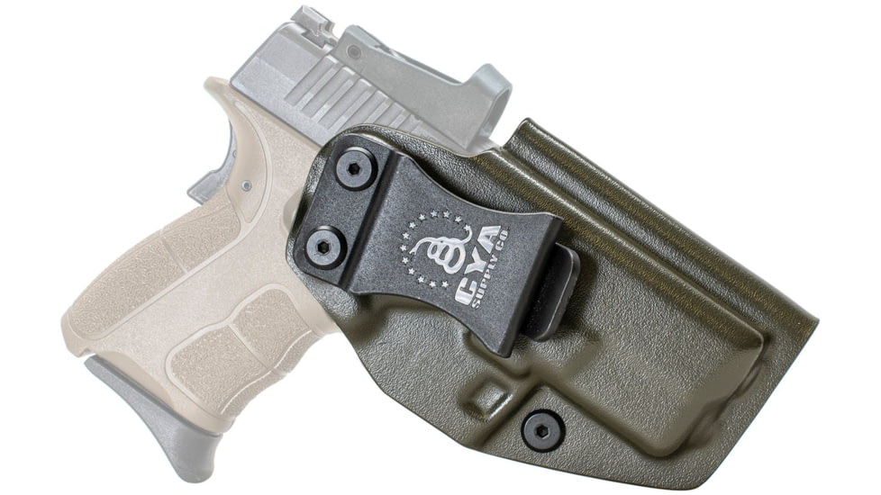 CYA Supply Co. BOR Holster, Springfield, XD-S 3.3 &amp; XD-S MOD.2 - 3.3in - 9/40, Right Hand, Olive Drab, BOR0049