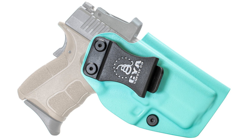 CYA Supply Co. BOR Holster, Springfield, XD-S 3.3 &amp; XD-S MOD.2 - 3.3in - 9/40, Right Hand, Teal Blue, BOR0047