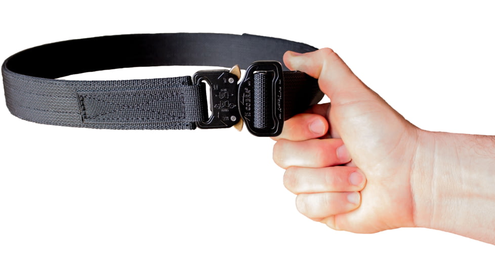 CYA Supply Co. Hybrid EDC Belt, Black, 30, EDCBELTBLK030