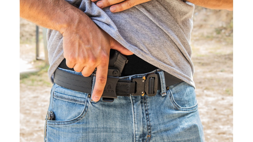 CYA Supply Co. Hybrid EDC Belt, Black, 30, EDCBELTBLK030