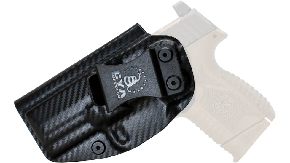 CYA Supply Co. Inside the Waistband Holster, FN, 509 Compact, Left Hand, Carbon Fiber, IWB0416