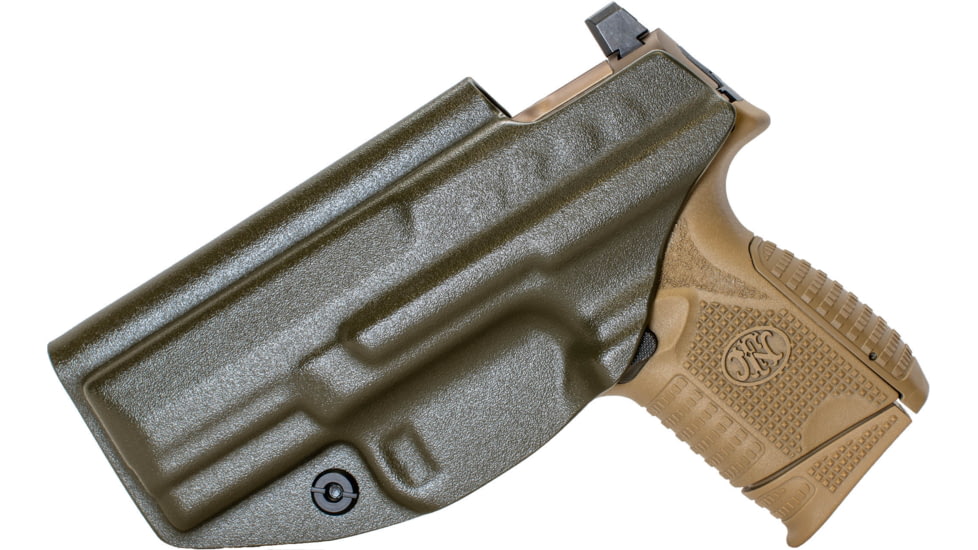 CYA Supply Co. Inside the Waistband Holster, FN, 509 Compact, Right Hand, Olive Drab, IWB0419